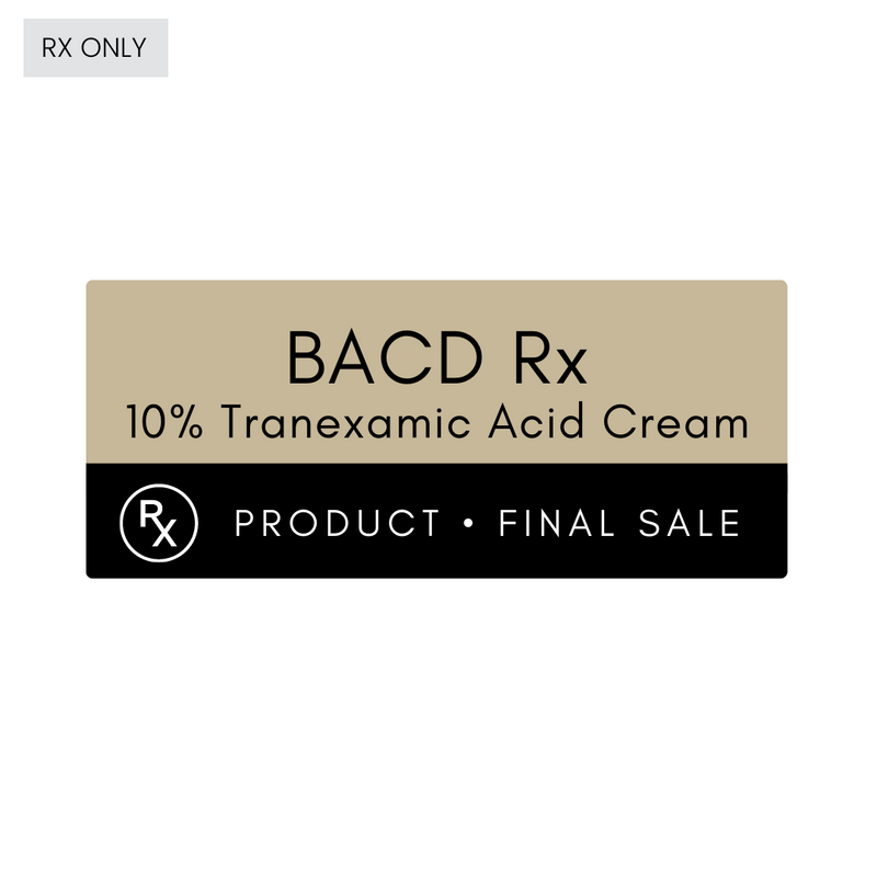 BACD Rx 10% Tranexamic Acid Cream