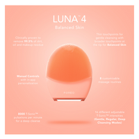 Foreo LUNA 4 Facial Cleansing & Massaging Device