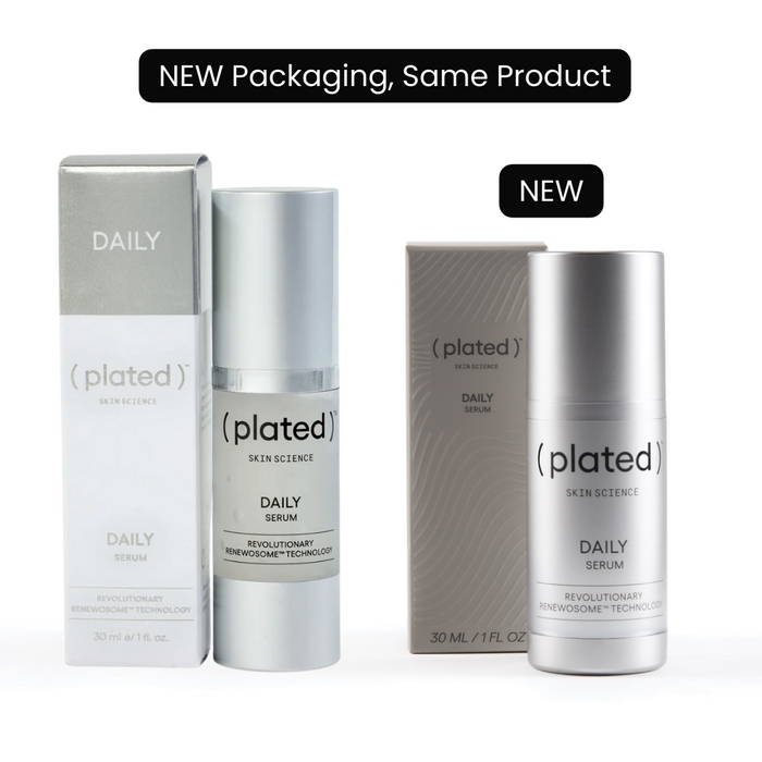 Plated Skin Science Daily Serum (Silver)