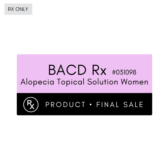 BACD Rx Alopecia Topical Solution Women