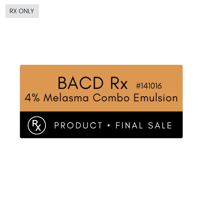 BACD Rx 4% Melasma Combo Emulsion