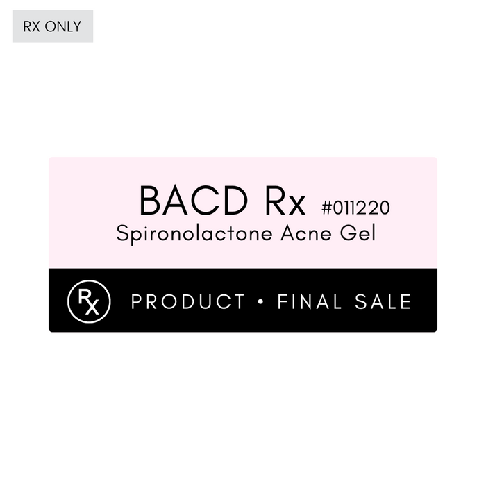 BACD Rx Spironolactone Acne Gel