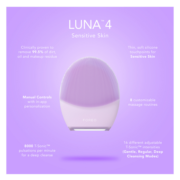 Foreo LUNA 4 Facial Cleansing & Massaging Device