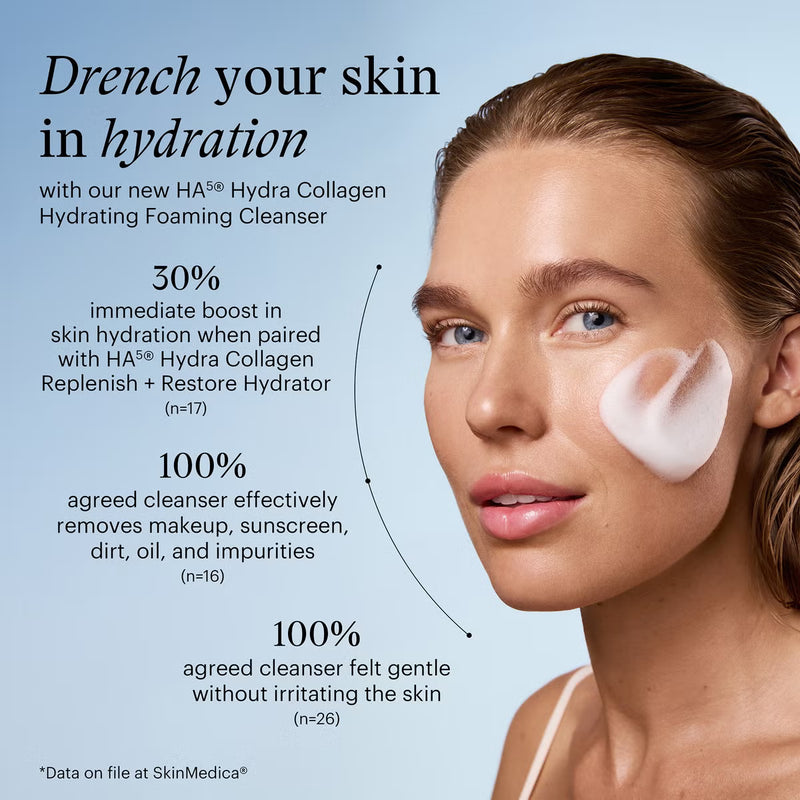 SkinMedica HA5 Hydra Collagen Hydrating Foaming Cleanser