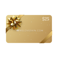 We Love Skin Gift Card: For Online Use Only